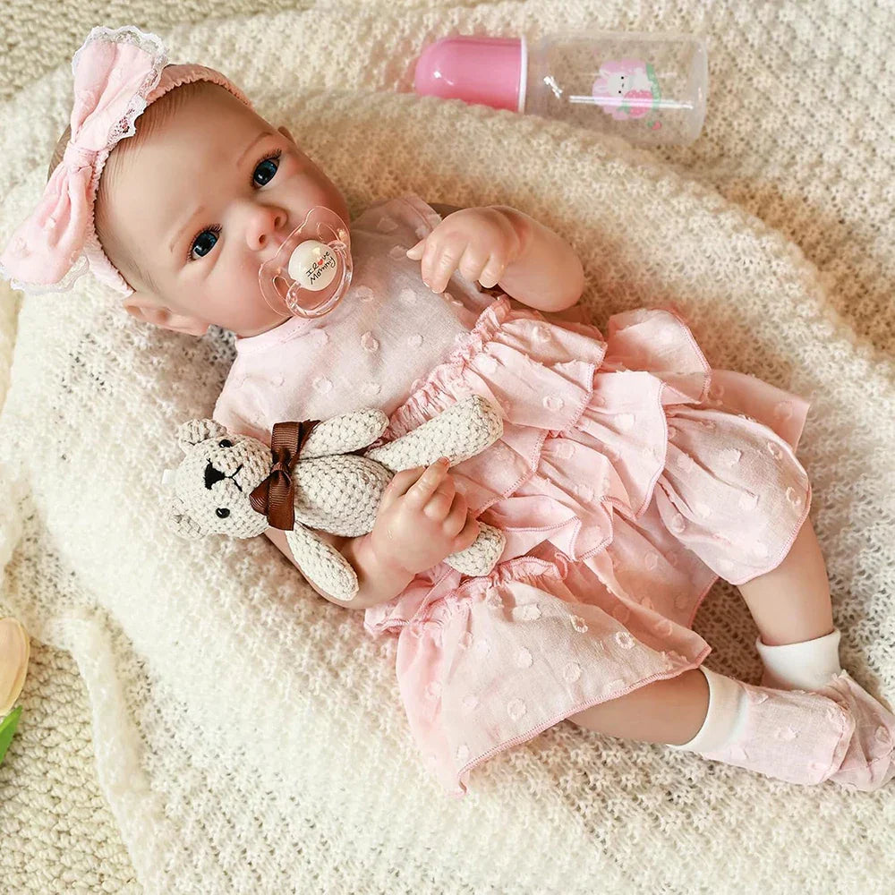 18” Reborn Baby Doll – 'Ella' 🍼 – Perfect for Boys and Girls