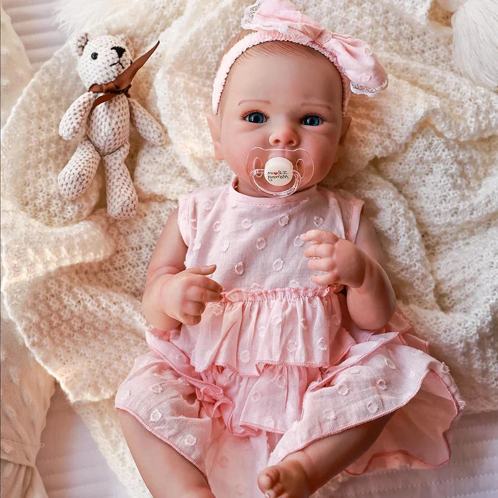 18” Reborn Baby Doll – 'Ella' 🍼 – Perfect for Boys and Girls