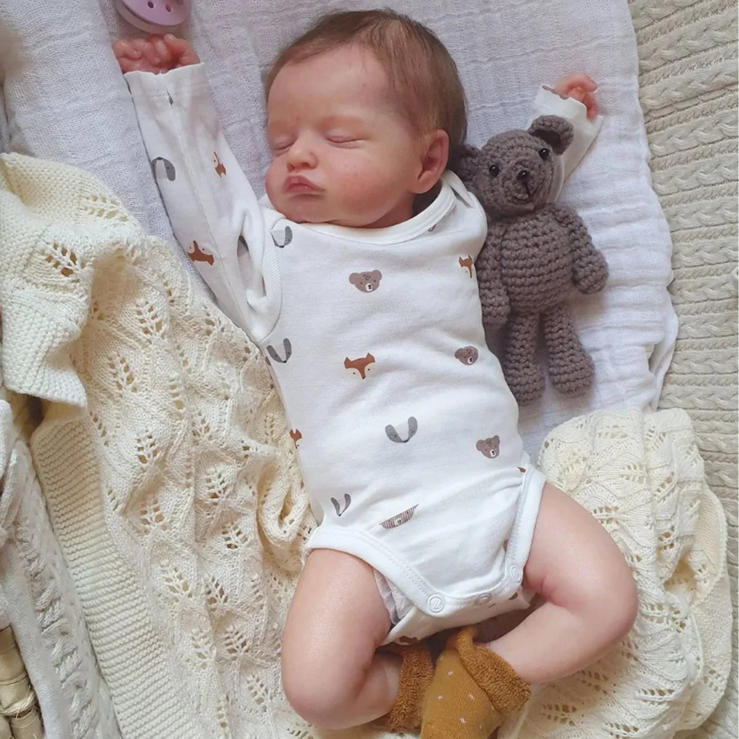 18” Reborn Baby Doll – 'Rosalie' 🧸 – Perfect for Boys and Girls