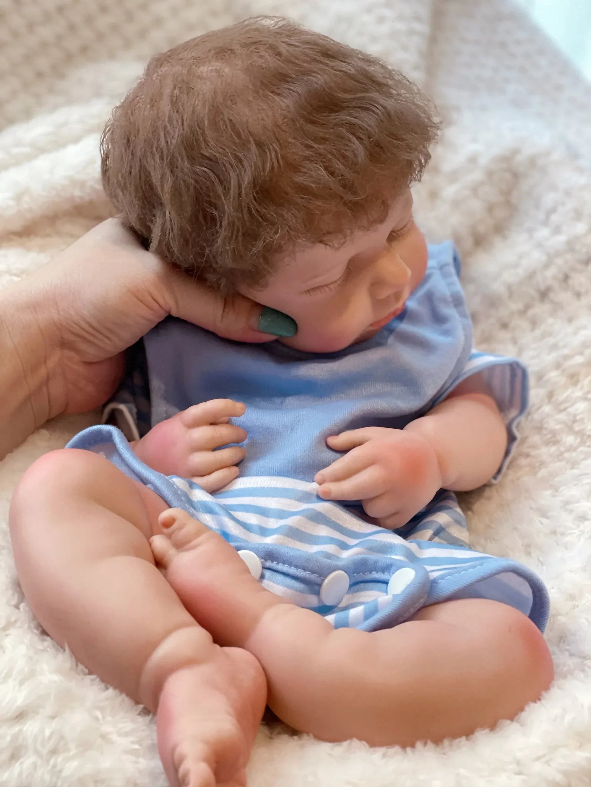 18” Reborn Baby Doll – 'James' 🧸 – Perfect for Boys and Girls